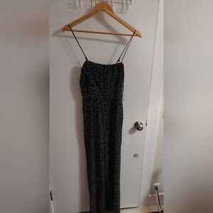 Audrey Black and White Jumpsuit